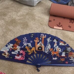 Disney pets folding fan